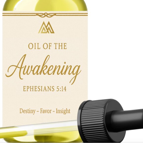 Oil of the Awakening Anointing Oil, Ephesians 5:14, Destiny-Favor-Insight Blend - Picture 4 of 7